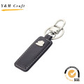 Großhandelsspezifischer PU-Leder-Schlüsselring für Keychain